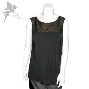 NARCISCO RODRIGUEZ Sequin panel tank top